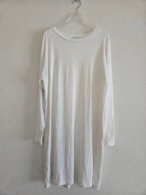 Terear Dress Long T-shirt White